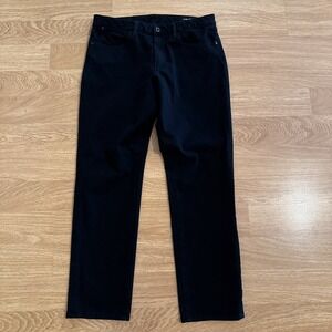 Bonobos Jeans/Pants Men's Black 33x32 (Act 33x30) Slim Fit Stretch Comfort